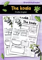 Vorschau - Arbeitsblätter - The Koala Profile Fact Sheet (English) - Deckblatt