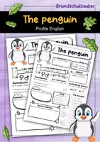 Vorschau - Arbeitsblätter - The Penguin Profile Fact Sheet (English) - Deckblatt