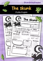Vorschau - Arbeitsblätter - The skunk Profile fact sheet (English) - Deckblatt