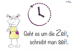 Vorschau - Stationenlernen - Seid oder seit - Puzzle - Rechtschreibung - Seite 2