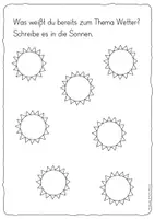 Vorschau - Unterrichtsreihen - Materialpaket Wetter Wettererscheinungen Himmelsrichtungen - Seite 3