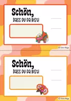 Vorschau - Bildkarten - Back to School: Willkommen / Klassenraum Deko in RETRO - Seite 2