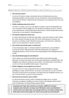 Vorschau - Arbeitsblätter - AB mit Fragen zum Thema "Lehrerinnen und Lehrer" + Lösungsblatt - Seite 1