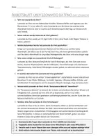 Vorschau - Arbeitsblätter - AB mit Fragen zum Thema "Leonardo da Vinci" + Lösungsblatt + Infografik - Seite 2