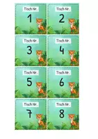 Vorschau - Mal- und Bastelvorlagen - Tigerklasse - Tischfarben und Tischnummern - Seite 3
