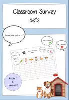 Vorschau - Arbeitsblätter - Classroom Survey: Have you got a ...? PETS - Deckblatt