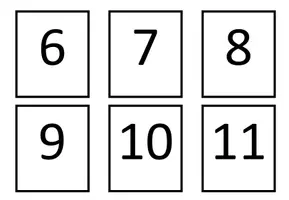Aperçu - Jeux - Cartes des nombres de 1 à 99 - Page 1