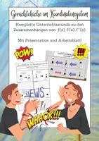 Vorschau - Stundenentwürfe - Kurvendiskussion - Zusammenhänge f(x), f´(x), f´´(x) - Unterrichtsstunde - Deckblatt