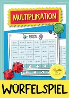 Vorschau - Arbeitsblätter - Multiplikation: Würfelspiel für die 3. / 4. Klasse der Grundschule (Mathematik) - Deckblatt