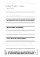 Vorschau - Arbeitsblätter - AB mit Fragen zum Thema "Hyperlinks" + Lösungsblatt - Deckblatt