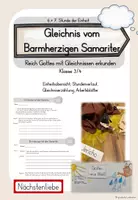 Vorschau - Arbeitsblätter - Reich Gottes: Das Gleichnis vom barmherzigen Samariter (6. + 7 Std.) - Deckblatt