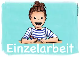 Vorschau - Mal- und Bastelvorlagen - "Sozial- und Arbeitsformen-Schilder" Classroom Management Tagestransparenz - Seite 1