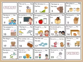 anteprima - Giochi - PREPOSITIONS OF PLACE - BOARD GAME | PREPOSIZIONI DI LUOGO - GIOCO DA TAVOLO - Pagina 1