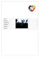 Vorschau - Arbeitsblätter - Tina Turner - a legend - Deckblatt