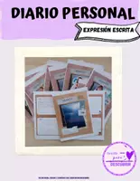 Vista previa - Hojas de trabajo - DIARIO PERSONAL. Trabajo de la expresión escrita. - página 1
