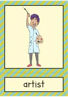 Vorschau - Fördermaterial/Inklusion - Jobs Flash Cards / Bild- und Wortkarten (Englisch) - Seite 2