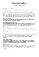 Vorschau - Arbeitsblätter - Ferienheft Sommerferien, Malen und Basteln, Tagebuch, Grundschule - Seite 1