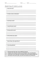 Vorschau - Arbeitsblätter - AB mit Fragen zum Thema "Luchse" + Lösungsblatt + Infografik - Deckblatt