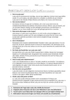 Vorschau - Arbeitsblätter - AB mit Fragen zum Thema "Lucky Luke" + Lösungsblatt - Seite 1
