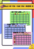 Vorschau - Spiele - do you like? can you? where is? speaking in english - Deckblatt