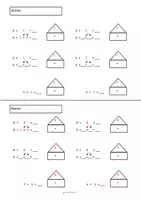 Vorschau - Arbeitsblätter - Zehnerübergang Addition Klasse 1 - Seite 2