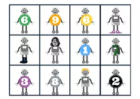 Aperçu - Jeux - le bingo des robots, cycles 1 et 2 - Page 3