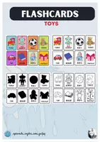 Vista previa - Juegos / Gamificación - Flashcards TOYS - Portada