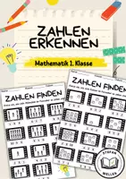 Vorschau - Arbeitsblätter - Zahlen kennenlernen - Zahlenraum 1 - 10 - Deckblatt