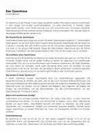 Vorschau - Arbeitsblätter - Das Opernhaus (Infotext und Übungen) - Deckblatt