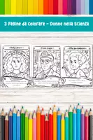 anteprima - Materiale per pittura e bricolage - Hedy Lamarr, Grace Hopper e Rita Levi Montalcini, Pagine da Colorare che celebrano le donne nelle STEM - Pagina di copertina