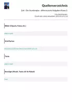 Vorschau - Aufgabenkarten - Zeit - Der Stundenplan - differenzierte Aufgaben Klasse 5 - Seite 1