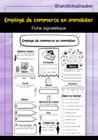 Vorschau - Arbeitsblätter - Kit complet fiches 70 métiers - Kit de matériel (français) - Seite 1