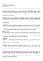 Vorschau - Arbeitsblätter - Die Sonatensatzform (Infotext und Übungen) - Deckblatt
