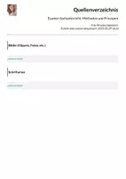 Vorschau - Merkblätter - Examen Sachunterricht: Methoden und Prinzipien - Seite 1