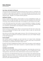 Vorschau - Arbeitsblätter - Hans Zimmer (Infotext und Übungen) - Deckblatt
