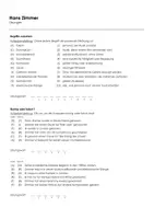 Vorschau - Arbeitsblätter - Hans Zimmer (Infotext und Übungen) - Seite 1