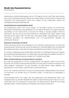 Vorschau - Arbeitsblätter - Musik des Expressionismus (Infotext und Übungen) - Deckblatt