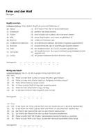 Vorschau - Arbeitsblätter - Peter und der Wolf (Infotext und Übungen) - Seite 1