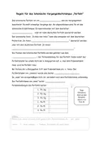 Vorschau - Arbeitsblätter - Regeln für das lateinische Vergangenheitstempus Perfekt_induktive Einführung - Seite 1