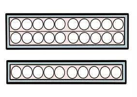 Vorschau - Arbeitsblätter - Mathe 1.Klasse. 1 + 1 Tabelle ZR 20, Zehnerfeld, Zwanzigerfeld plus Legematerial zum ausschneiden. - Seite 2