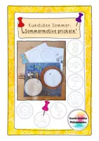 Vorschau - Mal- und Bastelvorlagen - Sommermotive prickeln - Kunstidee - Deckblatt