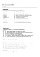 Vorschau - Arbeitsblätter - Die Hymne der USA (Infotext und Übungen) - Seite 1