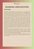 Vorschau - Arbeitsblätter - Dilemma-Geschichten 1, Thema: Gewissen in Klasse 9 - Seite 3