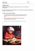 Vorschau - Klassenarbeiten - Lena Hach "Unter dieser Nummer" Kurzgeschichte Inhaltsangabe Klassenarbeit - Seite 1