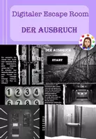Vorschau - Spiele - Digitaler Escape Room - der Ausbruch - (2 Versionen)- interaktive PDF (editierbar) - Deckblatt