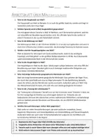 Vorschau - Arbeitsblätter - AB mit Fragen zum Thema "Mali" + Lösungsblatt - Seite 1