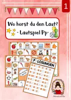 Vorschau - Spiele - Laut-/Buchstabenspiel (Pp) - Deckblatt