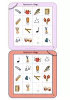 Vorschau - Spiele - Bingo-Spiel Percussioninstrumente - Seite 3