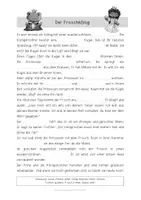 Vorschau - Anderer Materialtyp - Lesefächer und Lückentext – Froschkönig - Seite 2