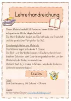 Vorschau - Bildkarten - Freies Schreiben und Erzählen mithilfe von Wort-& Bildkarten - Seite 2